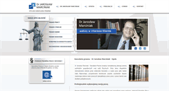 Desktop Screenshot of jmarciniak.pl
